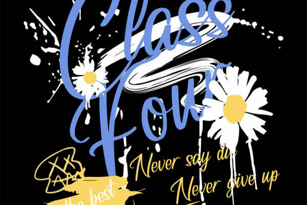 时尚潮流服装印花设计：永不放弃的玻璃花精神