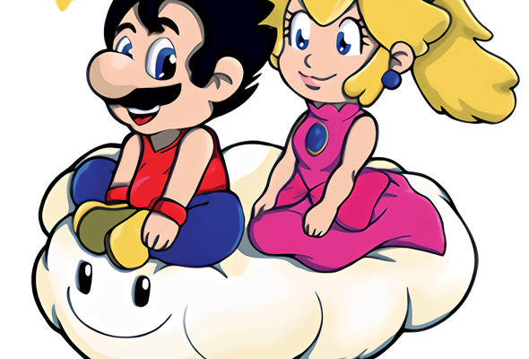 创意裁片印花服装：马里奥与悟空的奇妙组合