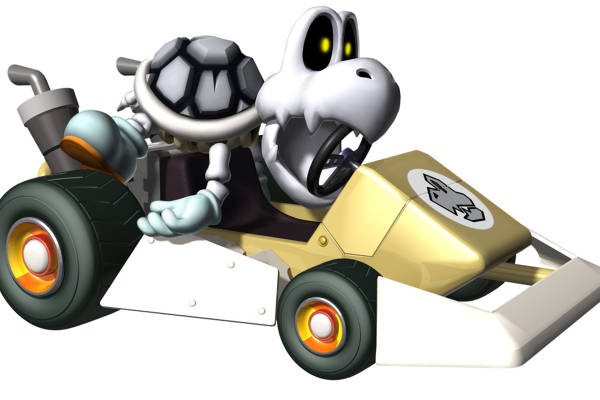 创意裁片印花服装：卡通狗驾驶赛车的趣味设计