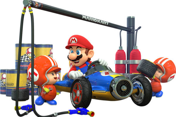 裁片印花服装：马里奥赛车主题服装印花设计