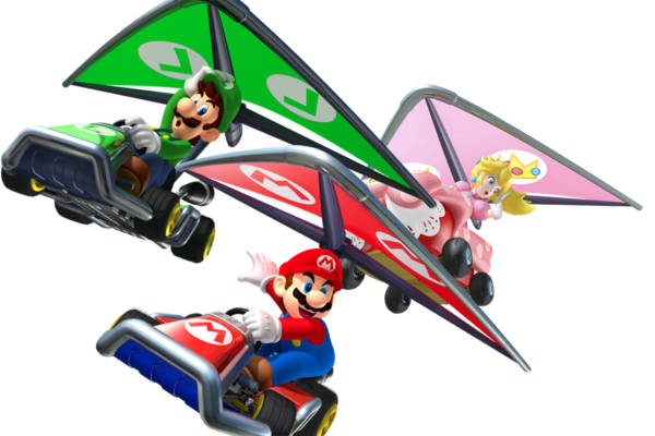 创意裁片印花服装：经典游戏角色飞行赛车主题印花