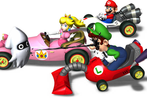 经典游戏角色裁片印花服装印花设计