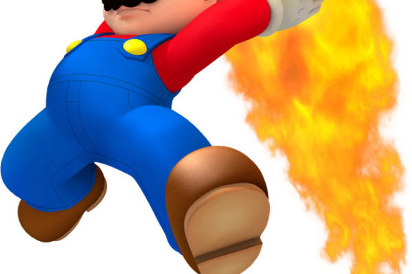 经典游戏角色裁片印花服装 创意个性服装印花设计