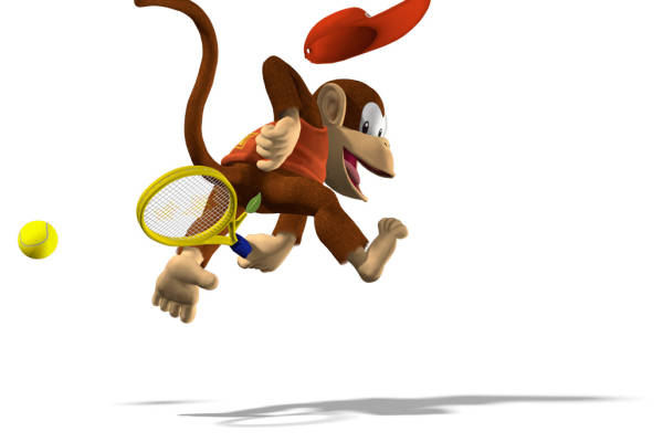 创意卡通猴子裁片印花服装,趣味运动风格服装印花设计