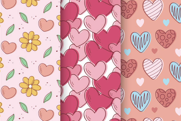 甜美风格粉色系服装印花面料设计推荐