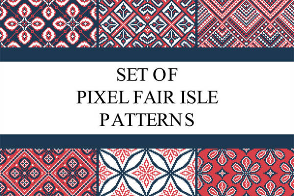 探索传统与现代结合的面料印花：经典费尔岛图案服装印花