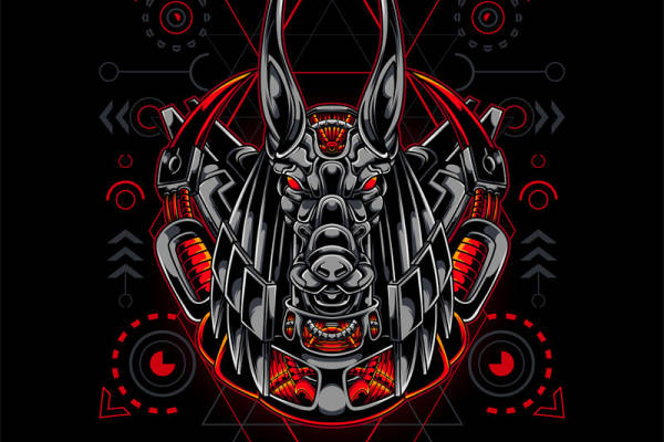 未来科技风格裁片印花服装印花设计