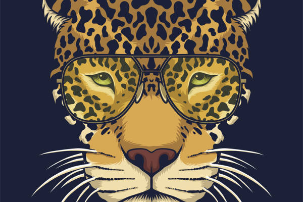 时尚豹纹裁片印花服装:潮流与个性的完美结合