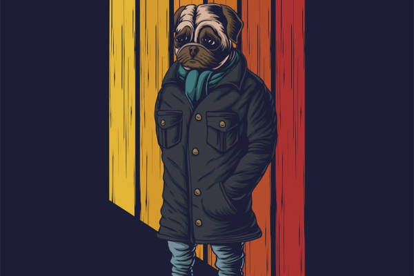 时尚潮牌风格裁片印花服装印花设计