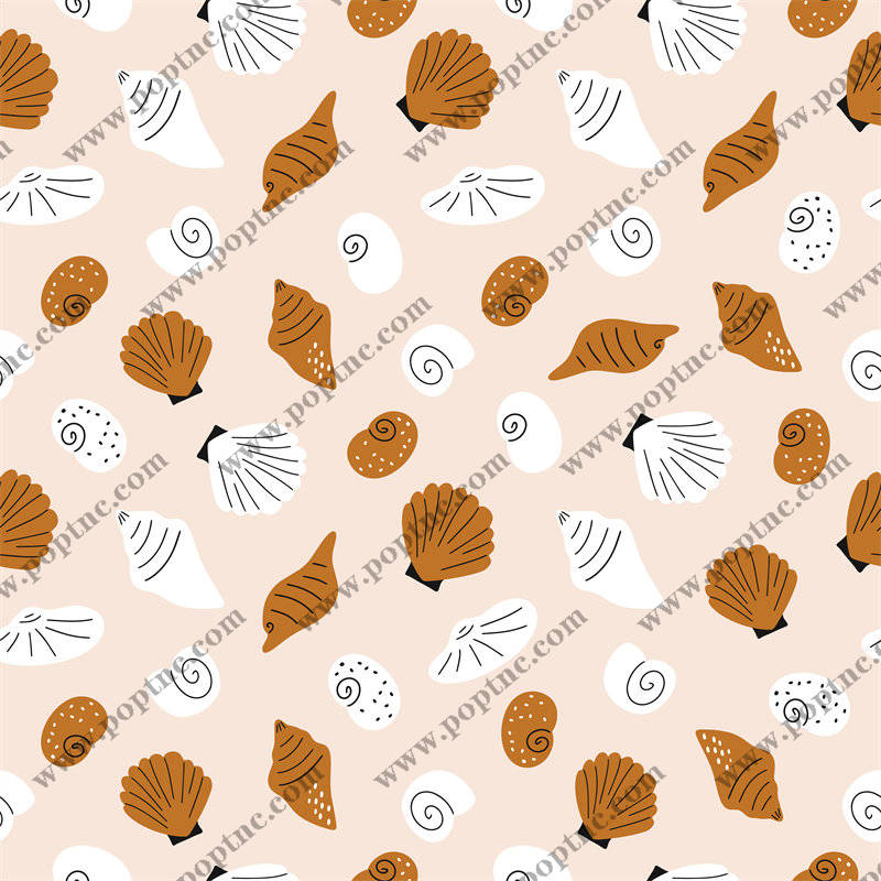 秋季落叶主题面料印花,自然风格服装印花设计