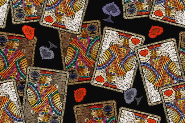 复古风格服装印花：民族风图案面料印花设计