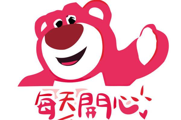 可爱卡通熊裁片印花服装,每天开心心情的完美表达