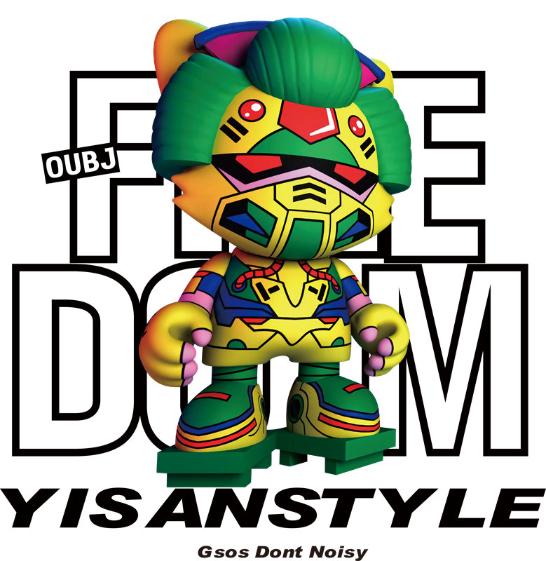 创意裁片印花服装：YISANSTYLE潮流时尚设计