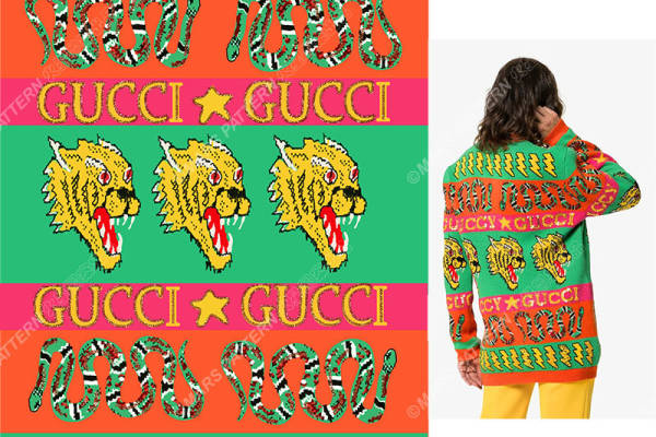 时尚潮流个性裁片印花服装印花图案设计