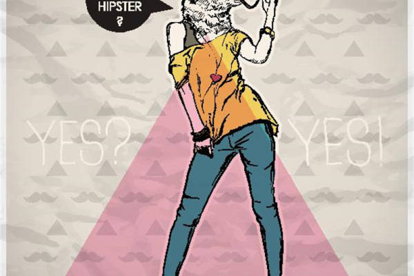 时尚潮流狗头人裁片印花服装印花设计