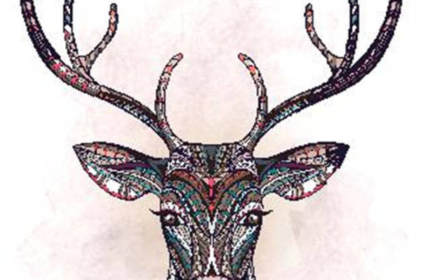 民族风鹿头裁片印花服装 独特设计引领时尚潮流