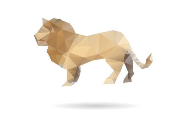 几何风格狗形裁片印花服装印花设计