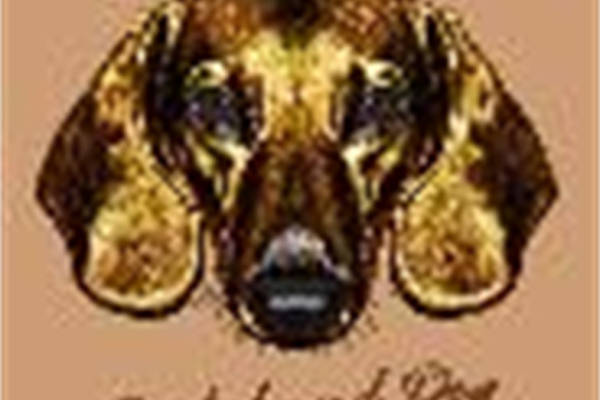 时尚潮流服装印花:独特达克斯猎犬裁片印花设计