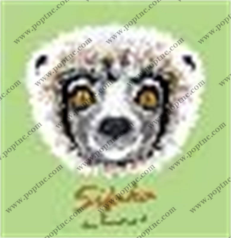 创意狗头裁片印花服装 时尚个性服装印花设计