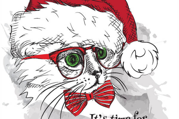 创意圣诞老人裁片印花服装,增添节日气氛的时尚选择