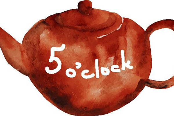 创意5点茶壶裁片印花服装，时尚水彩风格服装印花设计