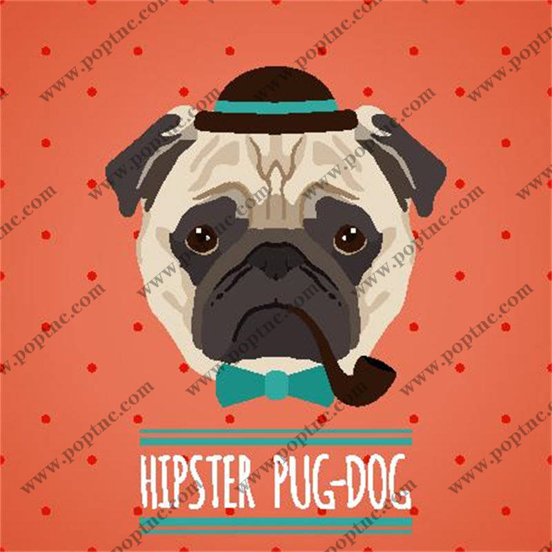 时尚哈巴狗裁片印花服装:打造个性潮流风格