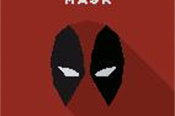 神秘面具主题裁片印花服装印花设计