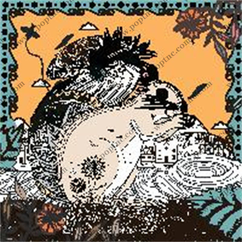 抽象艺术风格裁片印花服装,展现个性与时尚的完美结合