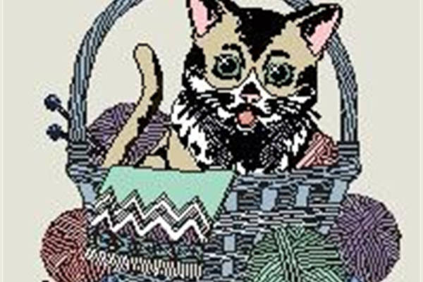 可爱猫咪裁片印花服装 时尚休闲风格宠物图案印花服装