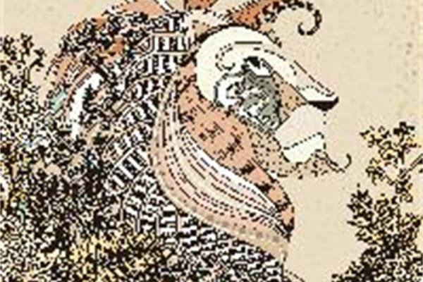 复古风格大象裁片印花服装，展现独特艺术魅力