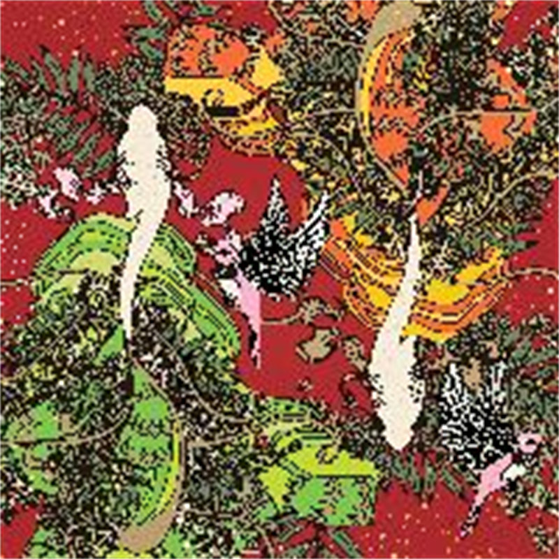 时尚抽象艺术裁片印花服装印花设计