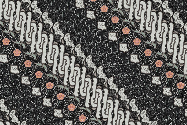 复古花卉图案服装印花面料设计，适合多种场合穿着