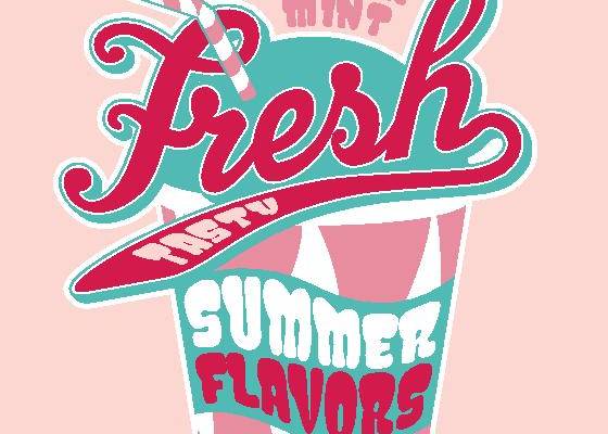 夏日清新薄荷味裁片印花服装，带来清凉一夏的时尚体验