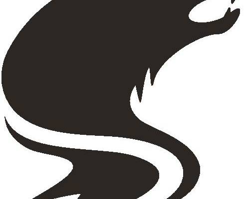 时尚野性风格服装印花:黑色豹子裁片印花设计