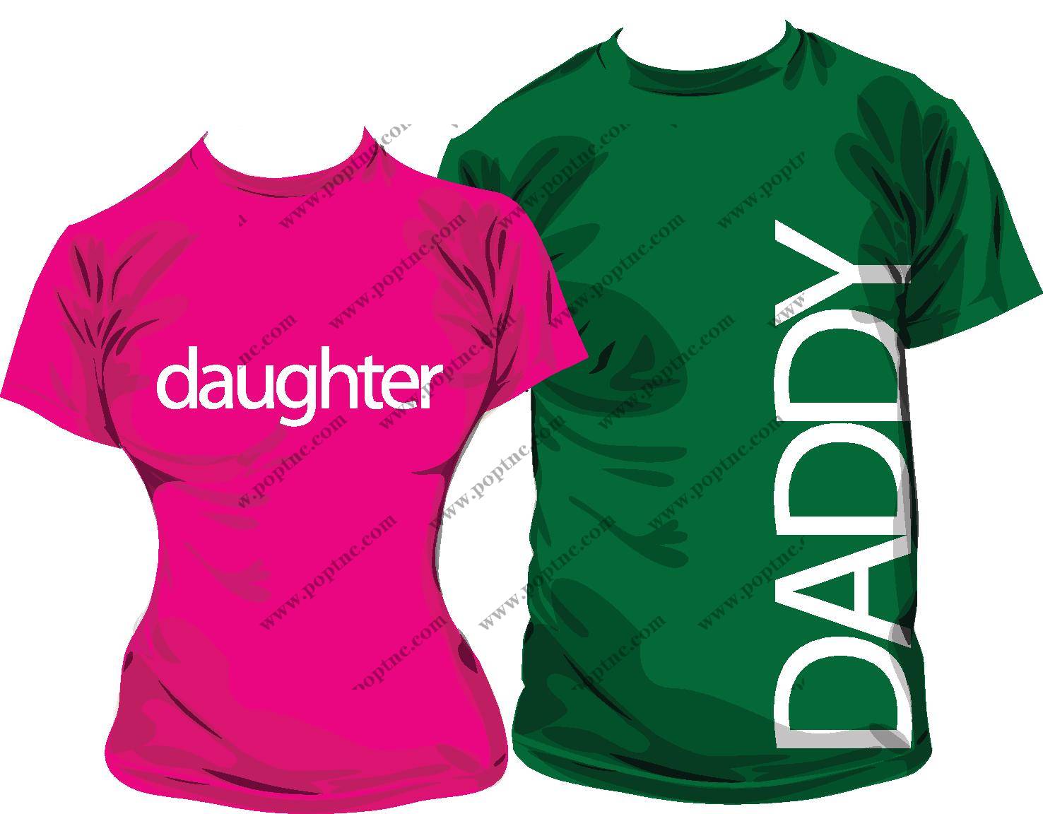 时尚家庭装裁片印花服装印花设计,展现亲情魅力