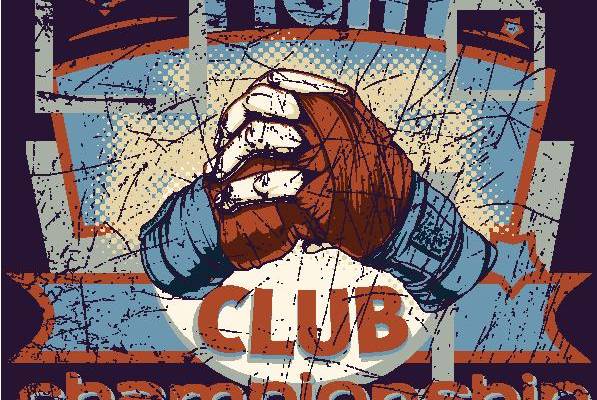 复古风格拳击主题裁片印花服装印花设计