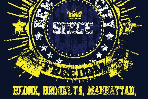 纽约皇后区街头风格裁片印花服装印花设计