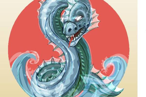 中国风龙纹裁片印花服装,展现东方神秘魅力