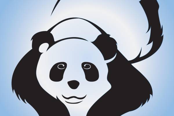 可爱熊猫裁片印花服装，打造时尚休闲风格