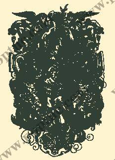 复古风格植物裁片印花服装印花设计