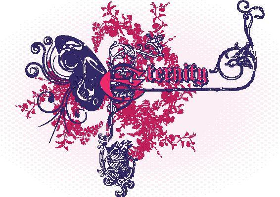 优雅复古风格服装裁片印花设计,展现独特艺术魅力