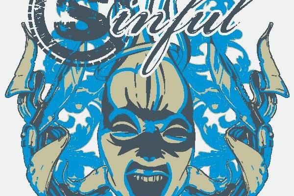 创意小丑裁片印花服装,展现个性时尚风格