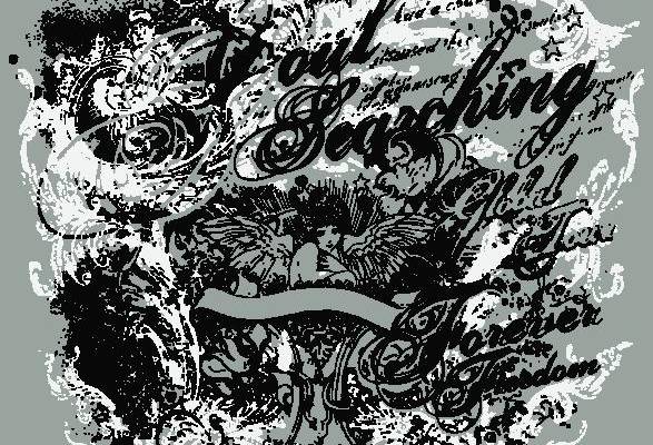 摇滚风格裁片印花服装，展现自由与激情的时尚态度