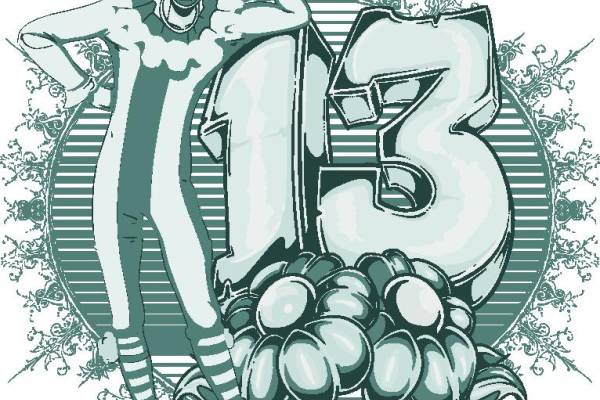 时尚小丑裁片印花服装，独特个性的街头风格服装印花