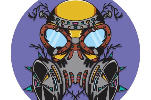 未来科技感裁片印花服装印花图案设计