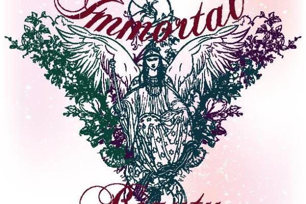 永恒之美：复古天使裁片印花服装印花设计