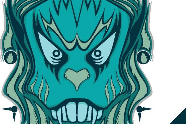 独特怪兽裁片印花服装，展现个性魅力的时尚选择