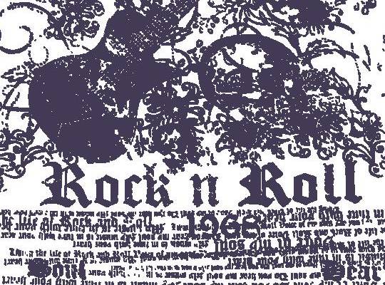 经典复古风格裁片印花服装:摇滚精神的完美展现