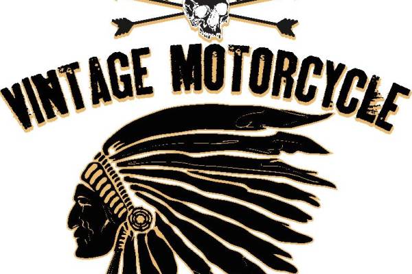 复古摩托车主题裁片印花服装印花设计