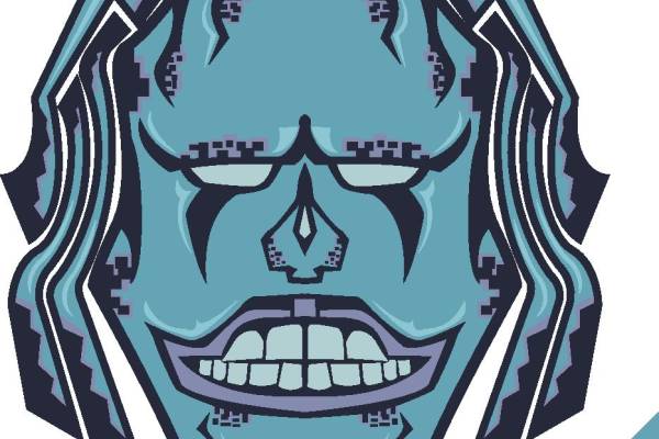 现代抽象风格裁片印花服装，展现个性与时尚